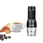 Sonifer Handheld Coffee Maker: Capsule & Ground Coffee, Portable Design - Sonifer