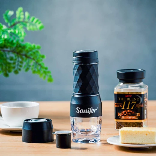 Sonifer Handheld Coffee Maker: Capsule & Ground Coffee, Portable Design - Sonifer - Image 8