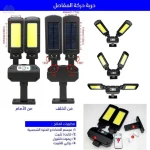Solar Security Light: Dual Head, Motion Sensor, Outdoor, Eco-Friendly