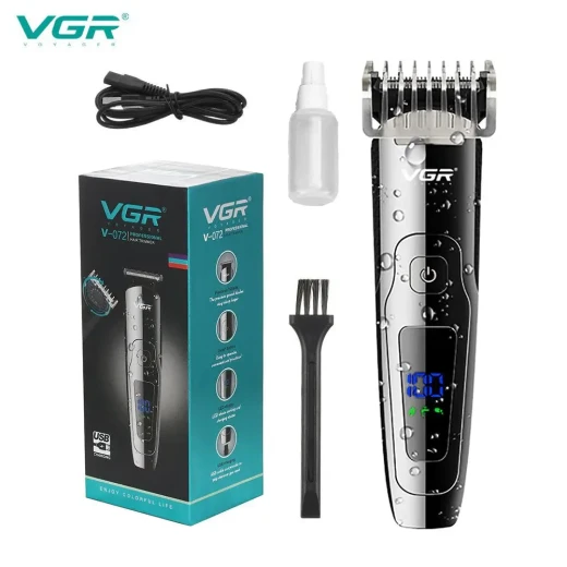 ماكينة حلاقة وتشذيب اللحية للرجال VGR V-072: حلاقة دقيقة وأناقة - في جي ار - Image 2