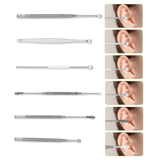 Ear Wax Removal Tool - Gold Rose Design for Safe & Effective Cleaning - Image 6