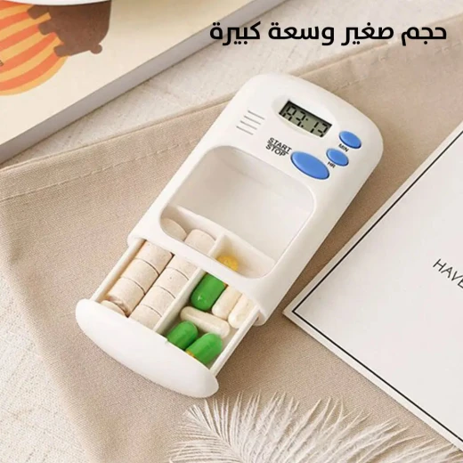 Portable Pill Organizer with Alarm Timer - Mini Medicine Reminder - Image 5