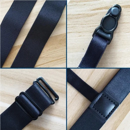 Adjustable Elastic Shirt Stays for Men - Keep Shirts Tucked In - Image 3