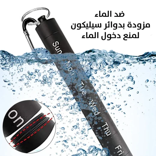 Portable Aluminum Alloy Daily Pill Organizer - Cylindrical Design - Image 6