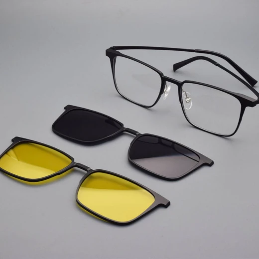 New Style 3-in-1 Magnetic Glasses: UV Protection, Sunglasses, Night Vision - Image 8