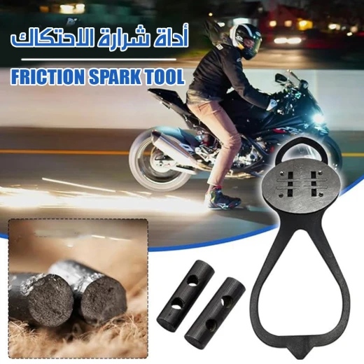 Friction Fire Starter Tool, Durable & Reliable Survival Flint for Outdoor Camping, Hiking, and Emergency Use - Image 7