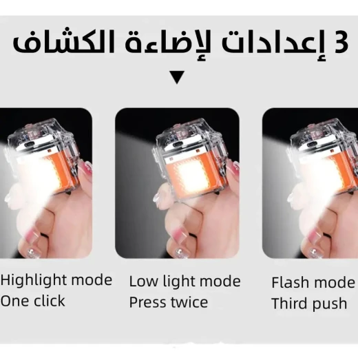 ولاّعة قوس مزدوج قابلة لإعادة الشحن مقاومة للماء - مقاومة للرياح وكهربائية - Image 3