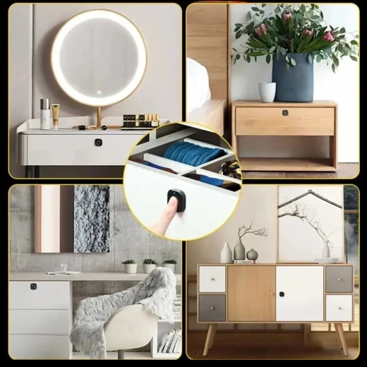 Fingerprint Cabinet Lock: Secure & Easy Access for Drawers & Cabinets - Image 4