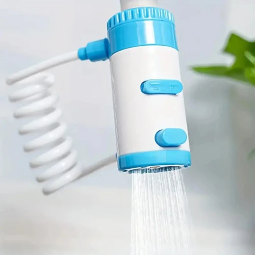 Extendable Faucet Head with Soap & Water Dispenser for Easy Cleaning - Image 2