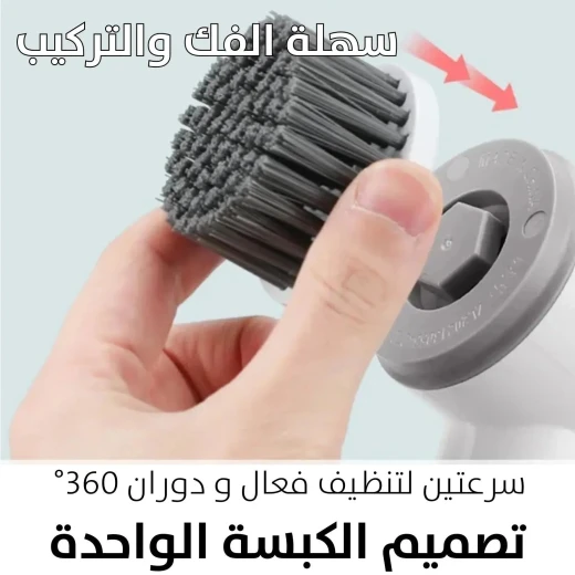 فرشاة تنظيف تورنادو القابلة لإعادة الشحن للمطبخ والحمام - Image 5