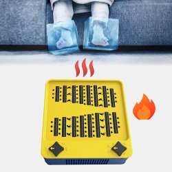 Electric Foot Warmer: Cozy Comfort for Cold Feet - Portable & Safe
