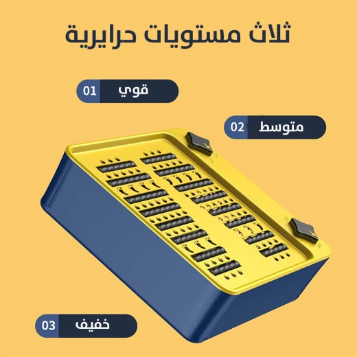 مدفئ القدم الكهربائي: راحة دافئة للأقدام الباردة - محمول وآمن - Image 4