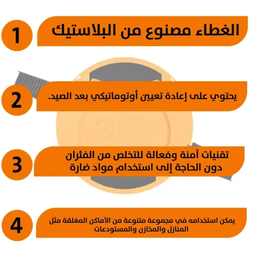 Smart Mousetrap: Effective & Humane Rodent Control for Home & Office - Image 3