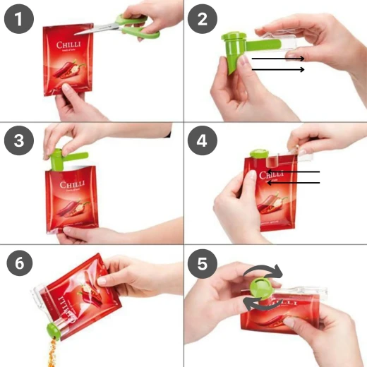 Spice Bag Organizer (12-Piece Set) - Kitchen Spice Storage Solution - Image 4