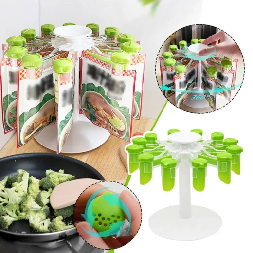 Spice Bag Organizer (12-Piece Set) - Kitchen Spice Storage Solution - Image 5