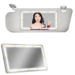 مرآة سيارة تعمل باللمس LED: رؤية محسنة وتصميم أنيق