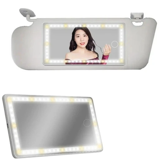 مرآة سيارة تعمل باللمس LED: رؤية محسنة وتصميم أنيق مرآة سيارة تعمل باللمس LED: رؤية محسنة وتصميم أنيق