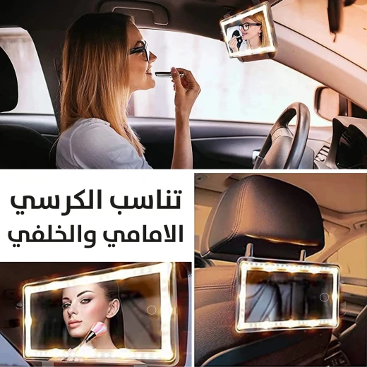 مرآة سيارة تعمل باللمس LED: رؤية محسنة وتصميم أنيق - Image 6