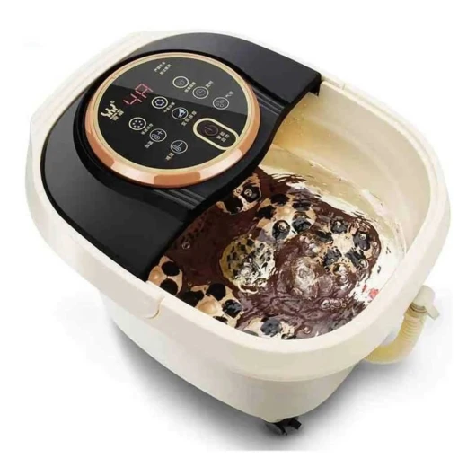 Hot Water Bubble Jacuzzi with Electronic Foot Massage for Ultimate Relaxation Hot Water Bubble Jacuzzi with Electronic Foot Massage for Ultimate Relaxation