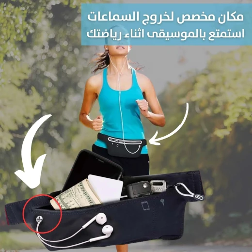 حقيبة الخصر الأساسية: حقيبة خصر آمنة وأنيقة للاستخدام اليومي - Image 4