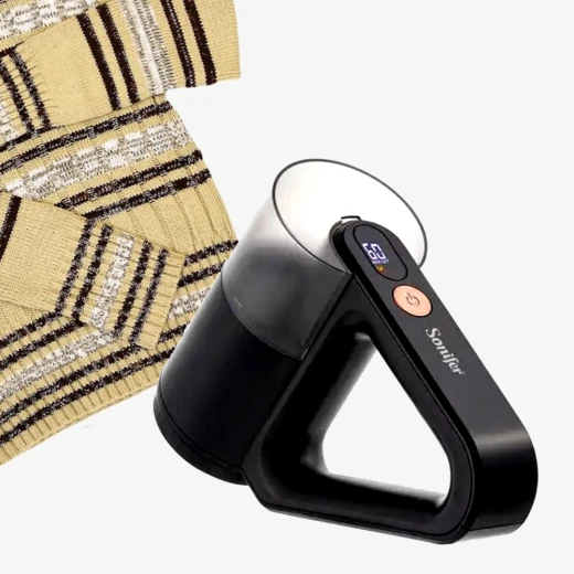 Sonifer SF-9607 Fabric Shaver with Digital Display - Clothes Lint Remover - Sonifer - Image 2