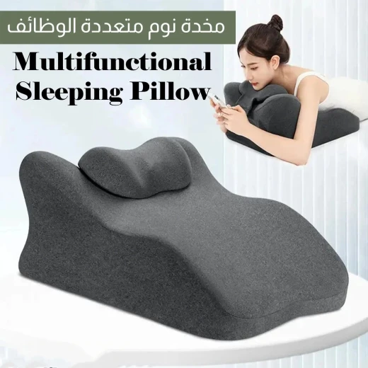 وسادة نوم متعددة الوظائف, تصميم مريح لدعم مثالي للنوم على الظهر أو الجانب أو البطن، قابلة للتنفس وتخفف الآلام - Image 2