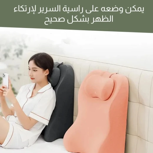 وسادة نوم متعددة الوظائف, تصميم مريح لدعم مثالي للنوم على الظهر أو الجانب أو البطن، قابلة للتنفس وتخفف الآلام - Image 3