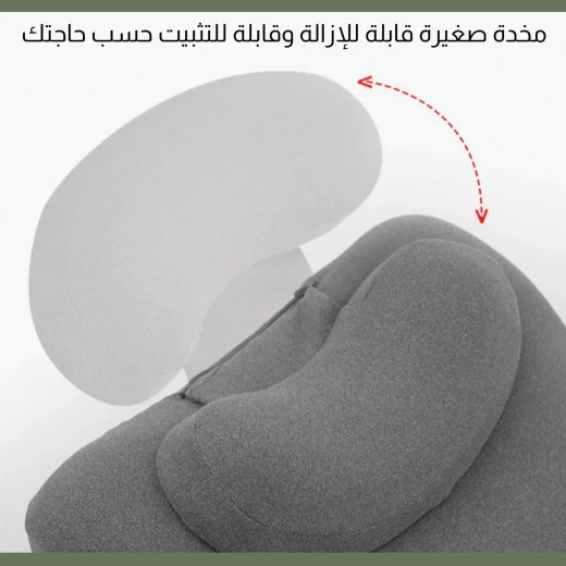 وسادة نوم متعددة الوظائف, تصميم مريح لدعم مثالي للنوم على الظهر أو الجانب أو البطن، قابلة للتنفس وتخفف الآلام - Image 4