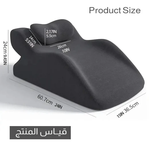 وسادة نوم متعددة الوظائف, تصميم مريح لدعم مثالي للنوم على الظهر أو الجانب أو البطن، قابلة للتنفس وتخفف الآلام - Image 8