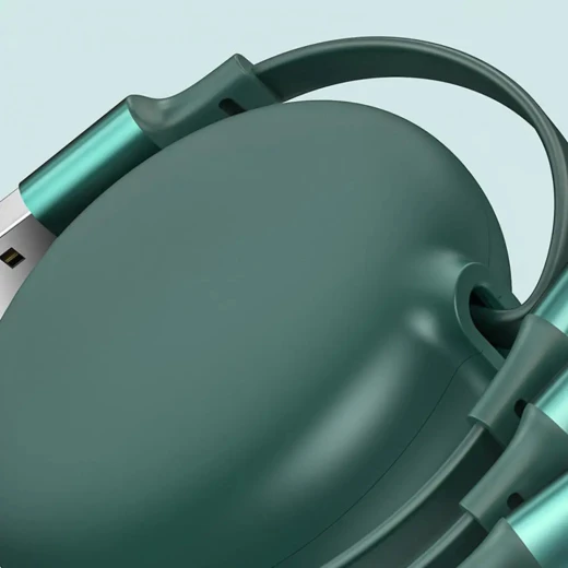 Retractable 3-in-1 Charging Cable, Universal Multi USB Cable for iPhone, Type-C & Micro USB, Tangle-Free, Portable Fast Charger for Travel & Daily Use - Image 2