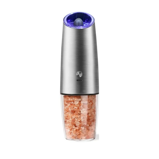 مطحنة ملح وفلفل أوتوماتيكية قابلة لإعادة الشحن - طحن سهل - Image 8