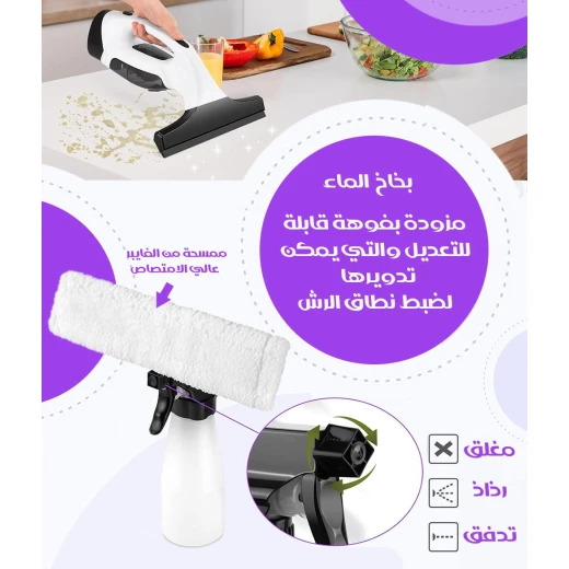 عدة شفط ورش المياه المحمولة, قابلة لإعادة الشحن، أداة تنظيف وزراعة متعددة الاستخدامات - Image 4