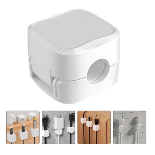 Magnetic Wire Clips, Strong Cable Organizer for Desk & Wall, Secure, Tangle-Free Wire Management for Home & Office Magnetic Wire Clips, Strong Cable Organizer for Desk & Wall, Secure, Tangle-Free Wire Management for Home & Office