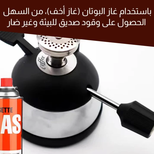 موقد غاز صغير محمول للتخييم والمشي لمسافات طويلة - صغير الحجم وفعال - Image 6