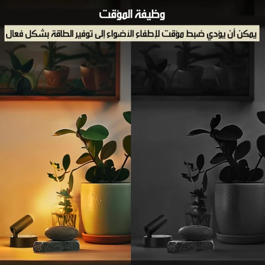 كشاف LED لاسلكي للاستخدام الداخلي, إضاءة موضعية قوية موفرة للطاقة تعمل بالبطارية, قابل للتركيب بدون أدوات للممرات، الخزائن، الرفوف أو الديكور الجداري - Image 5