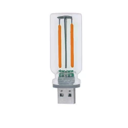 Touch Control LED Night Light for Car & Home, Portable Night Lamp with USB Charging Port, Soft, Energy-Efficient Lighting