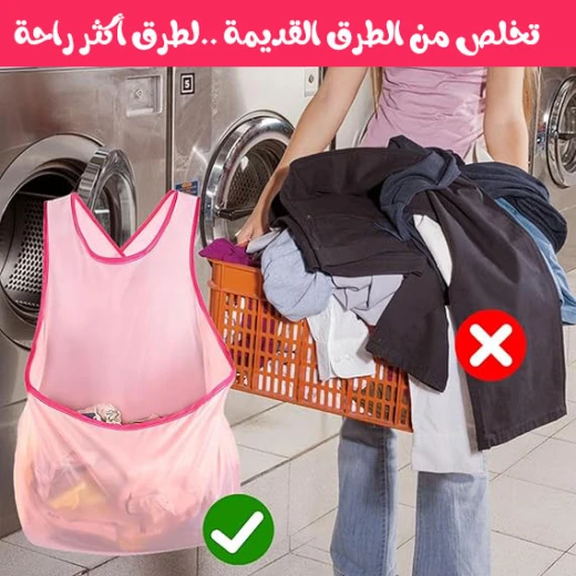مريول بجيب كبير, بديل عملي للغسيل، متين وسهل الاستخدام للأعمال المنزلية - Image 3
