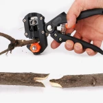 Pruning Shears & Grafting Knife Combo, Durable & Sharp Gardening Tools Set, Ergonomic Design for Precise Cuts and Comfortable Use