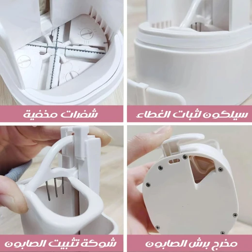 موزع صابون بدون لمس لغسل اليدين - متين، صحي، وسهل التعبئة - Image 6