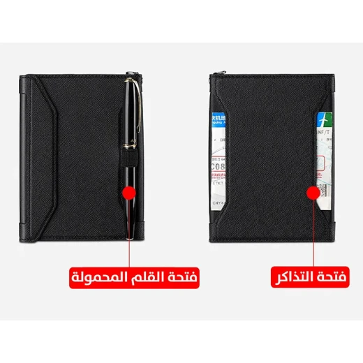 حامل بطاقات جواز سفر متعدد الوظائف - منظم سفر آمن - Image 4