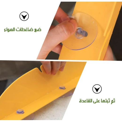 Premium Silicone Kitchen Sink and Stove Anti Splash Guard Protector Black, Universal Fit, Protects Against Water and Oil Splatter, Easy Clean, Heat Resistant, 1 Piece - Image 5