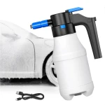 Generic Electric Car Foam Sprayer High Pressure Cleaning Machine Portable Black 2L Tank Compatible with All Vehicle Types Home Use Easy Operation