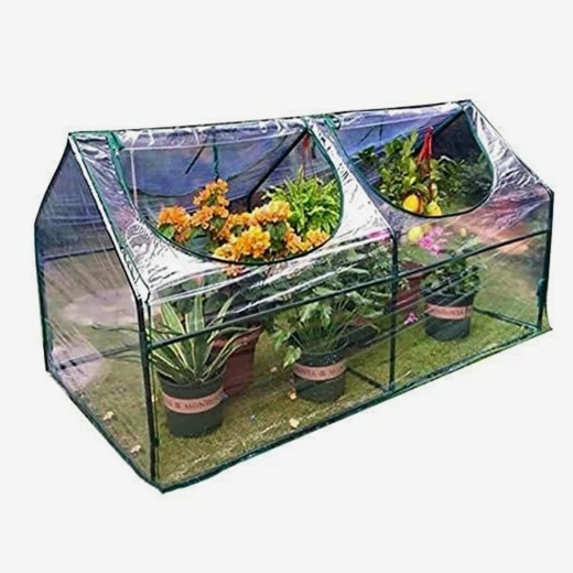 Garden Greenhouse Plastic Plant Shelter for Outdoor Gardening with Optimal Light & Humidity Control 2024 Edition. Ideal for Home Gardens and Small Farms, Easy Setup - Image 2