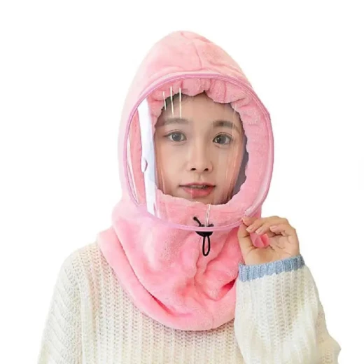 Windproof Hooded Hat: Warm Winter Protection for Head & Face Windproof Hooded Hat: Warm Winter Protection for Head & Face