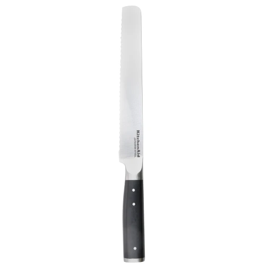 KitchenAid Gourmet 20cm Bread Knife - Black Serrated Blade KitchenAid Gourmet 20cm Bread Knife - Black Serrated Blade