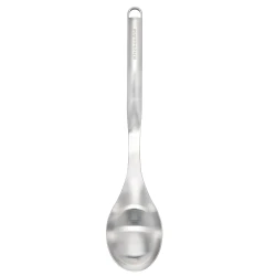 ملعقة طبخ من الفولاذ المقاوم للصدأ من KitchenAid - فضي
