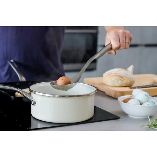 ملعقة طبخ من الفولاذ المقاوم للصدأ من KitchenAid - فضي - كيتشن إيد - Image 2