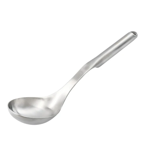 ملعقة طبخ من الفولاذ المقاوم للصدأ من KitchenAid - فضي - كيتشن إيد - Image 6