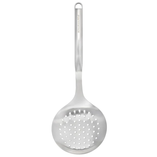 KitchenAid Premium Skimmer Spoon Silver Matte Dishwasher Safe KitchenAid Premium Skimmer Spoon Silver Matte Dishwasher Safe