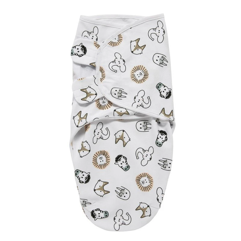 Cambrass Tog 1.0 Swaddle Blanket 0-3 Months ME-ANIMAL Multicolor - Cambrass